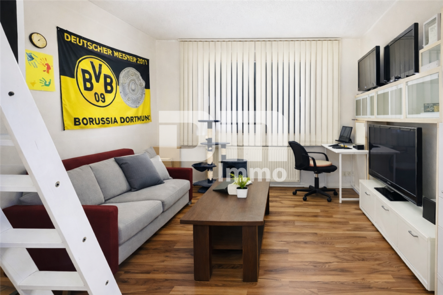 Kompaktes Einzimmerappartment im gepflegten Wohnkomplex in ruhiger Lage in Uninähe - Apartment / Wohnraum
